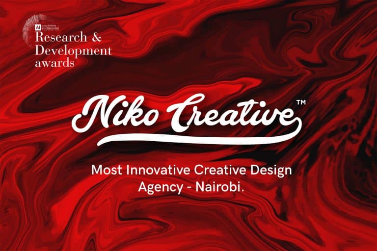 Niko Creative Kenya awarded Most Innovative Creative Design Agency - Nairobi